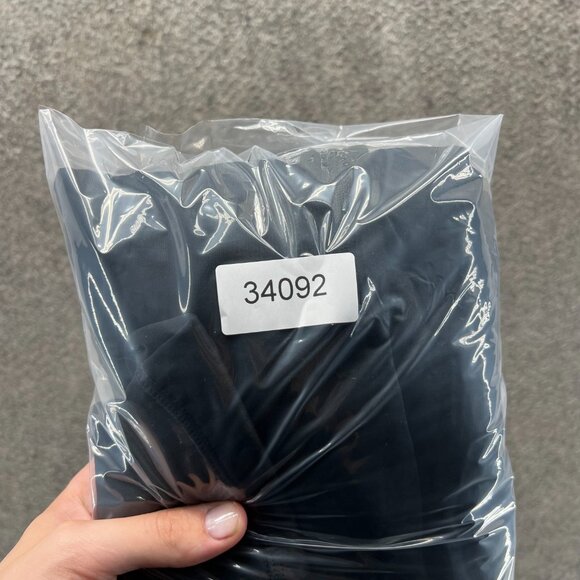 Under Armour Sweatshirt Womens XL Black Quarter Zip Fitted Coldgear Base 2.0 - Picture 7 of 11